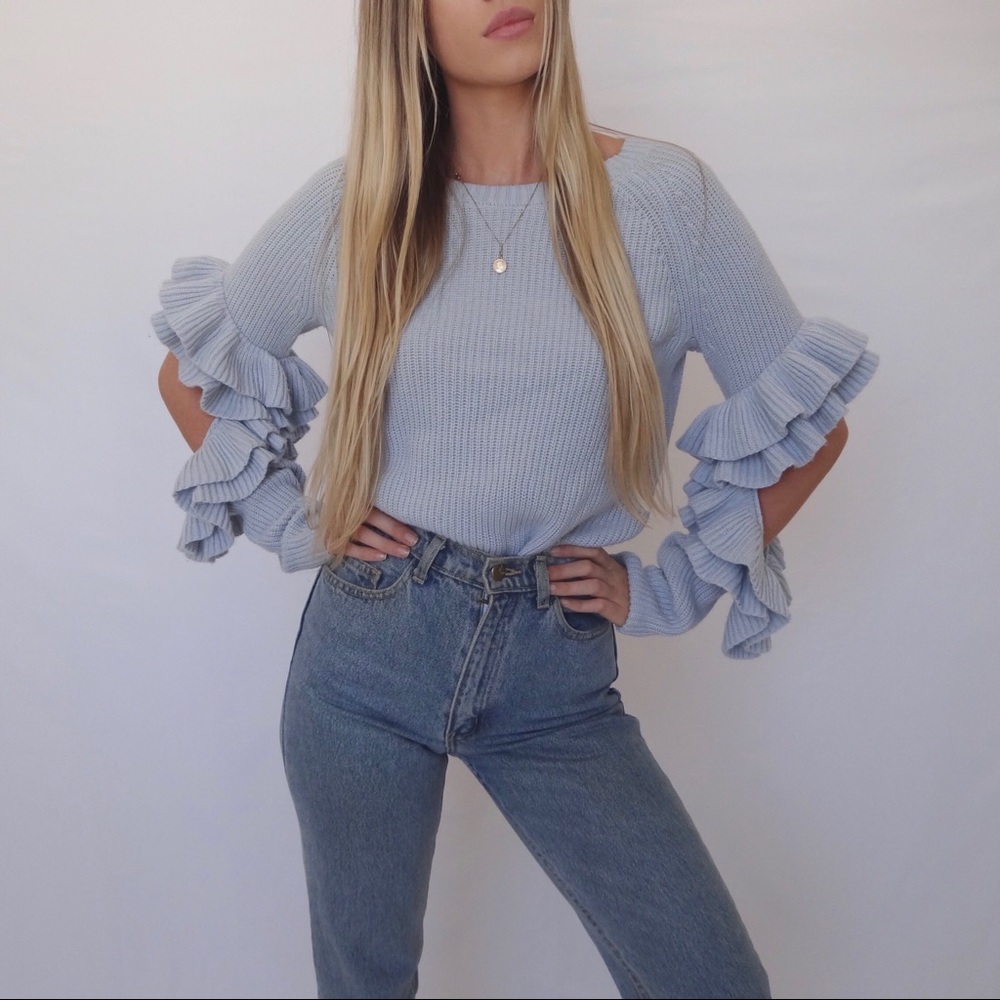 BP Elbow Cutout Sweater